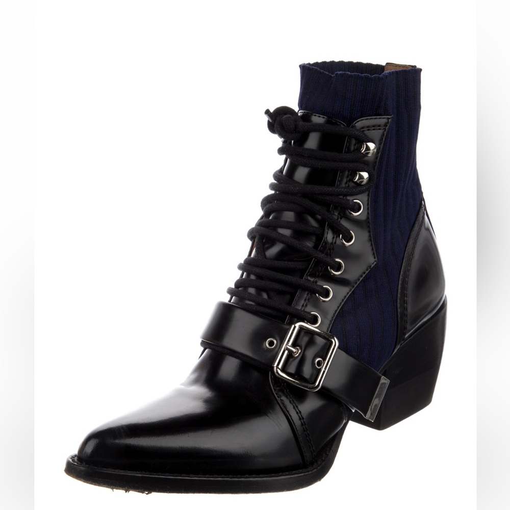 Chloe ankle sock boots